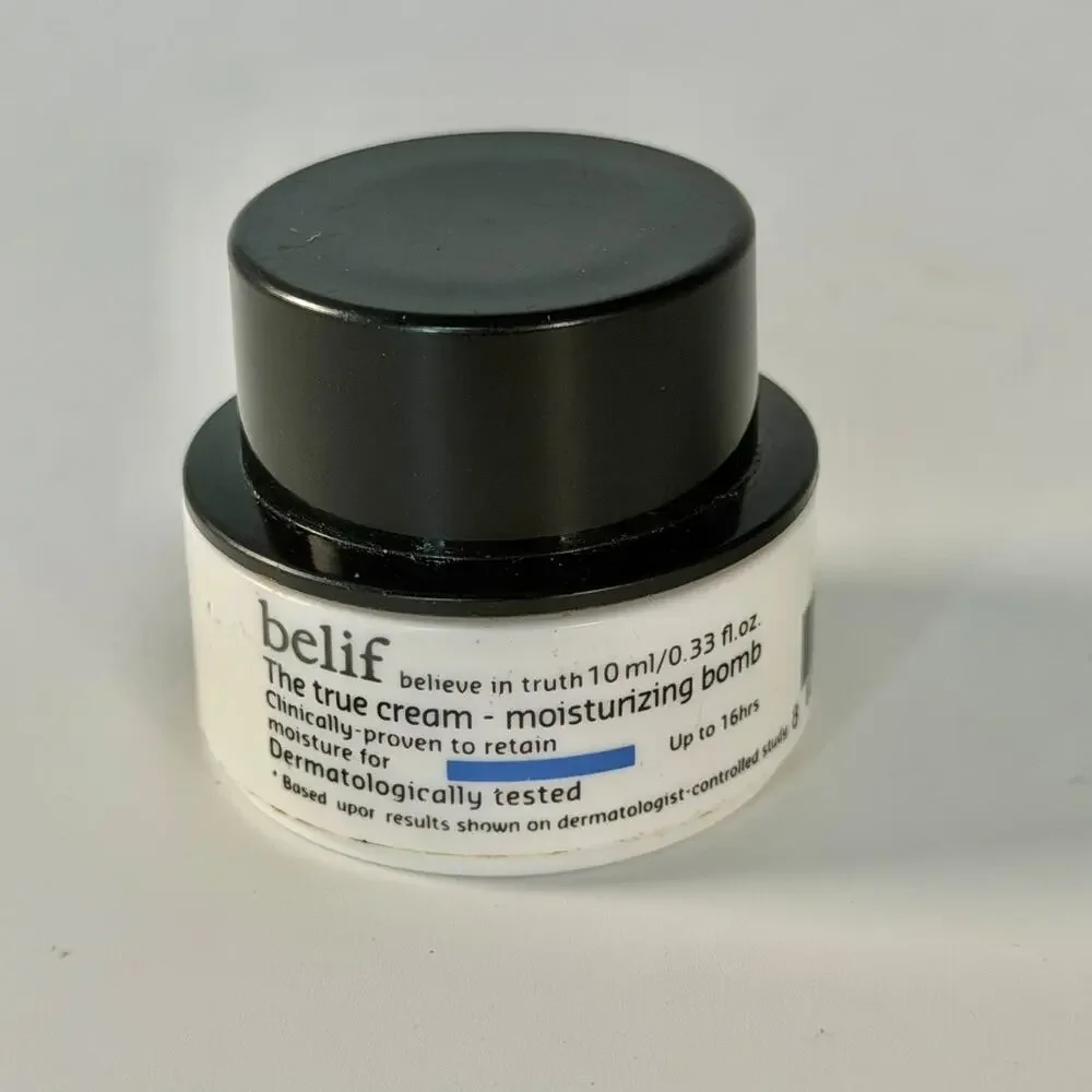 Belif The True Cream Moisturizing Bomb Moisturizer Travel .33 fl oz 10ml New